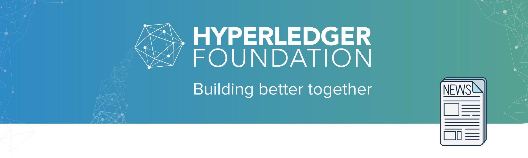 Hyperledger Newsletter Landing Page Header